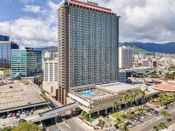 With Partial Ocean View & Balcony Unit 1901 Holiday home Honolulu